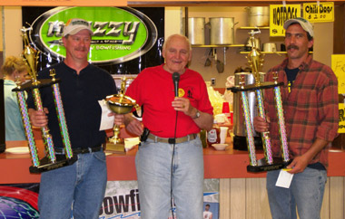 Tournament Director Bob Easterbrook, Sr. with this year's winning team